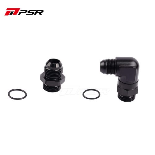 PSR AN Flare to ORB Male Fitting 0Β° 90Β° Adapter