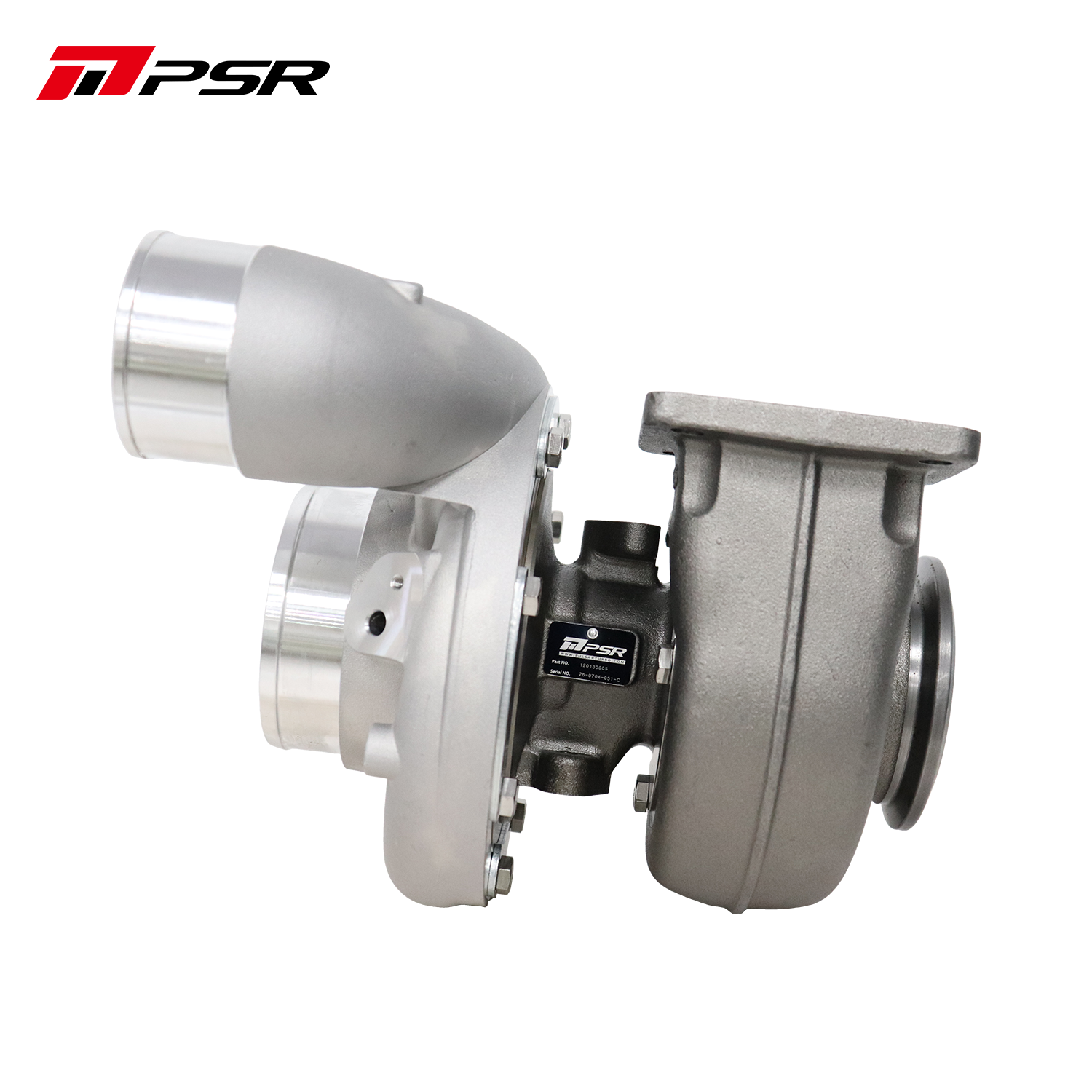 Pulsar Billet 363 366 369 Journal Bearing Turbo with 90° Elbow Outlet Compressor - Image 10